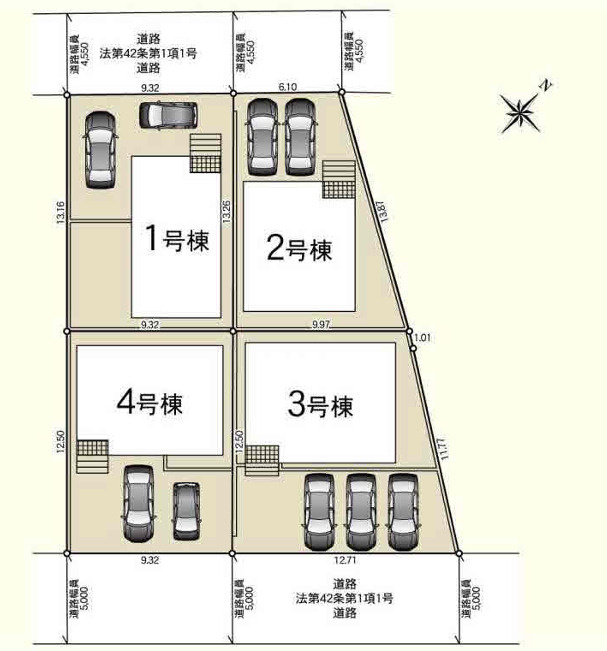 松田町松田惣領新築戸建て　第25-4号棟の区画図|区画図「松田町松田惣領新築戸建て」