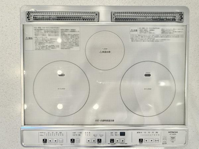 【キッチン】 | サンメゾン堺浅香駅前 | IHクッキングヒータ―で、奥様の家事もラクラク♪
