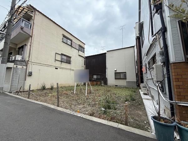【前面道路含む現地写真】 | 大阪市鶴見区今津中1丁目　1号地