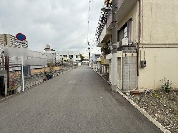 【前面道路含む現地写真】 | 大阪市鶴見区今津中1丁目　1号地