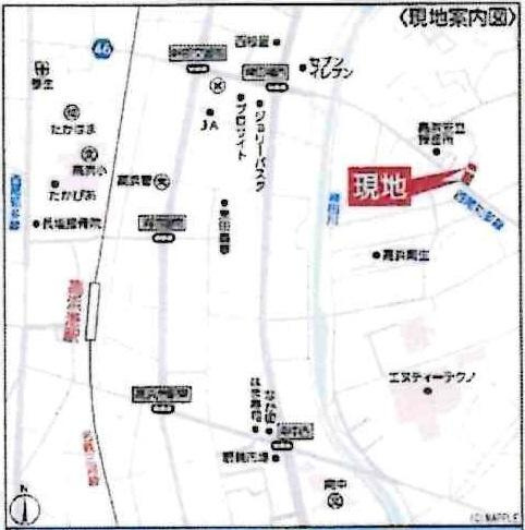 高浜市向山町第6　全3棟・3号棟のその他|交通アクセス図です。