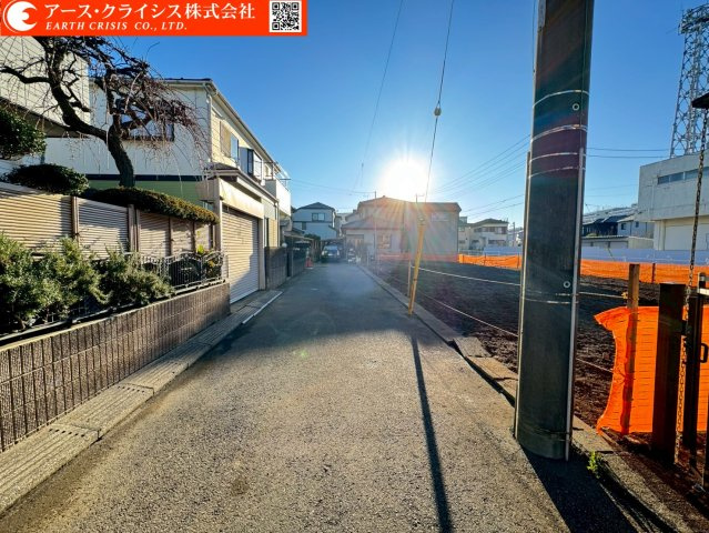 【前面道路含む現地写真】 | 柏市旭町8期　全2区画 | のんびりした毎日を送りたい方にもおすすめ♪好きなスタイルで自由のに建築できるのも嬉しいポイント！
