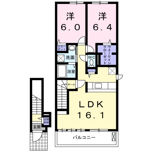 間取りの一例です。