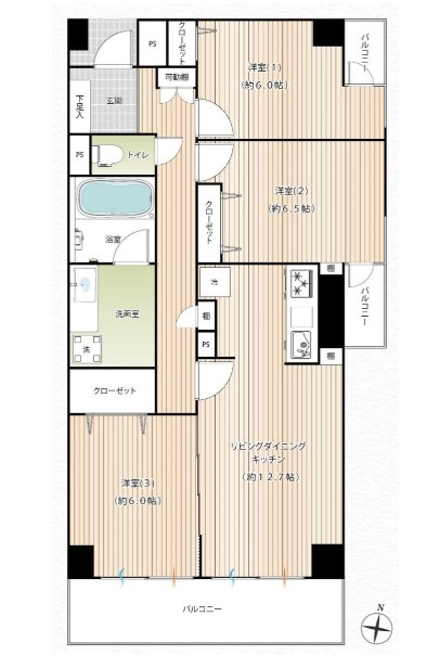 ★仲介手数料無料★新本牧弐番館