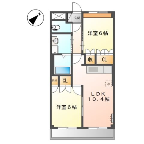 来夢6868の間取り