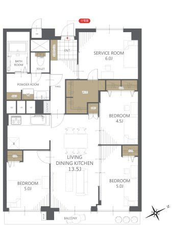 【間取り】ひばりヶ丘プラザ 