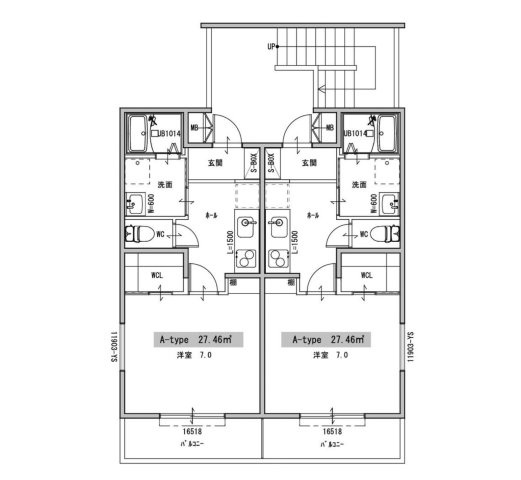 　【ラターシュ園田】　兵庫県尼崎市築浅1棟アパート「満室稼働中！」の間取り
