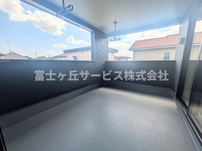 【バルコニー】 | 浜松市浜名区細江町中川 3期 新築一戸建て | バルコニーです
