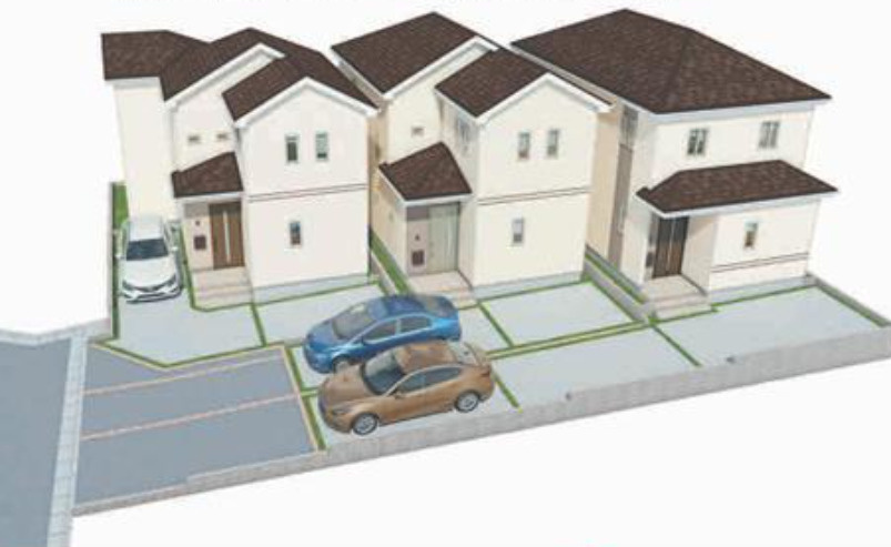 【仲介手数料無料】入間市小谷田２２期全３棟Ａ号棟　入間の新築なら西武ハウジング