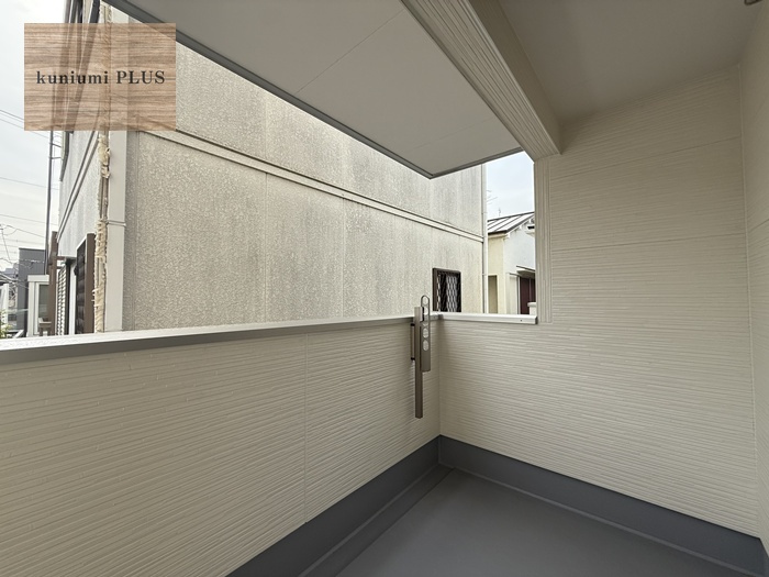 東大阪市鴻池町1丁目　2号棟のバルコニー