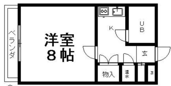 フォレストーン８８の間取り