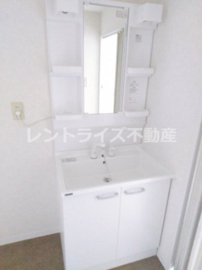 ウィズユー苅安賀の洗面所