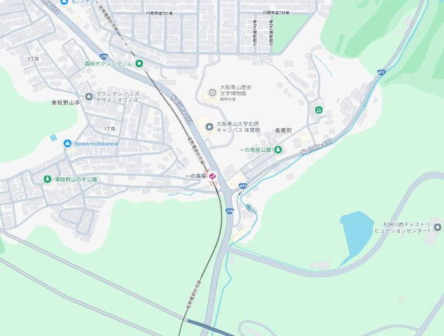 29日(土)30日(日)現地ご見学可能！川西市長尾町　限定1邸の地図
