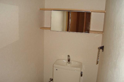 【収納】 | セントラルコートⅡ | トイレ上部収納