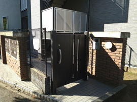 オートロックゲート設置