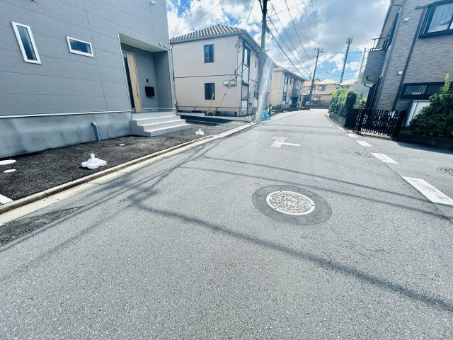 千葉市中央区蘇我3丁目第7の前面道路含む現地写真