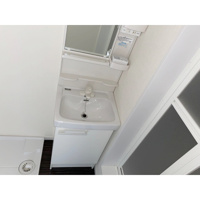 コンパクトで使いやすい洗面所