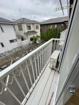 お洗濯にも便利なバルコニー付き