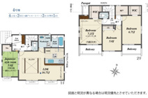 国分寺市高木町2丁目　全5棟　4号棟　仲介手数料無料の画像