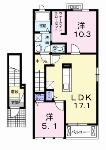 ビオーラ静の間取り