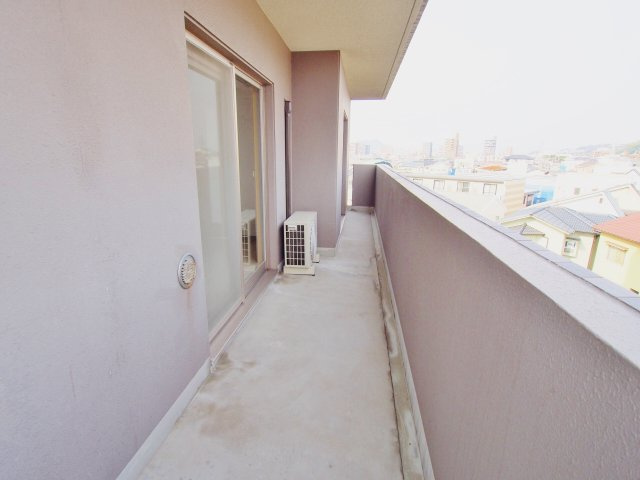T-HOUSEのバルコニー