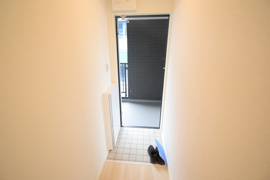 ゆったりとした玄関です