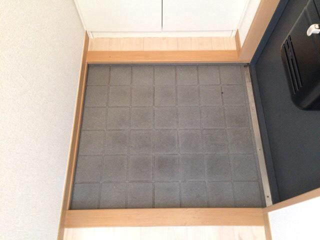 ゆったりとした玄関です