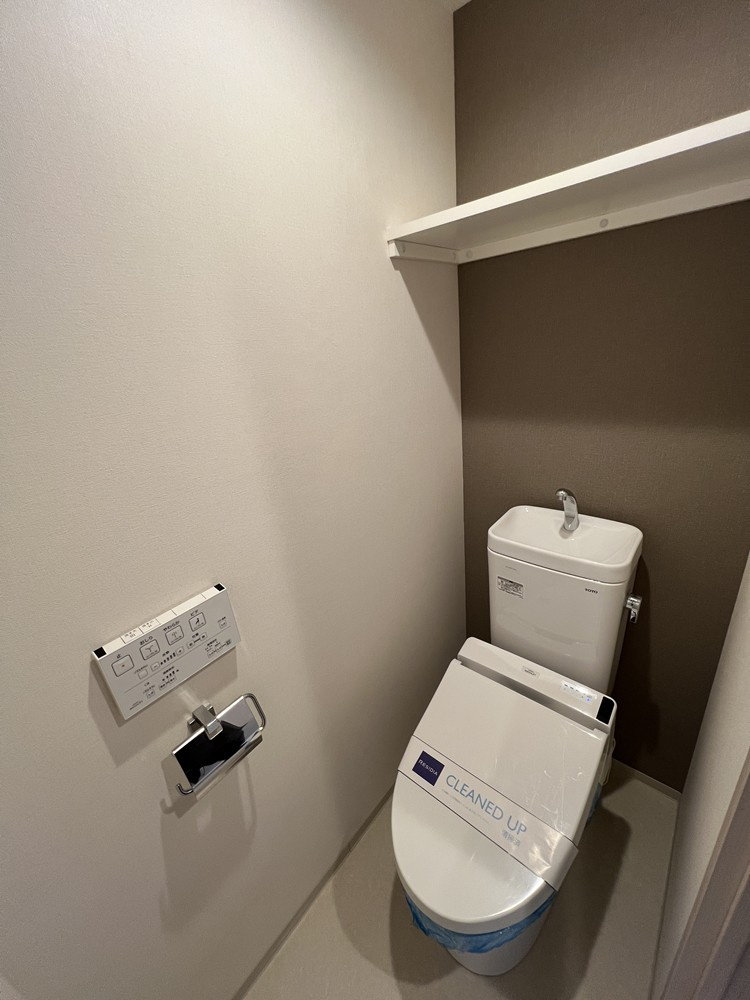 トイレもきれいです