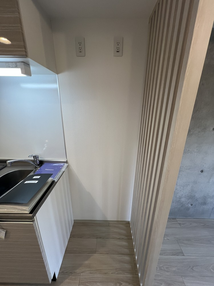 冷蔵庫置き場です