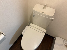 トイレもきれいです