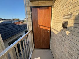 ゆったりとした玄関です