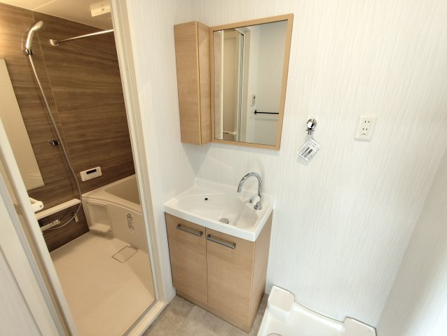 エスポワールの独立洗面台