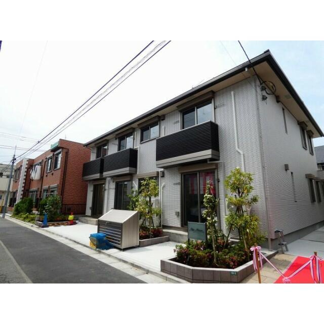 スカイ・フラワーの外観|２階建アパートです