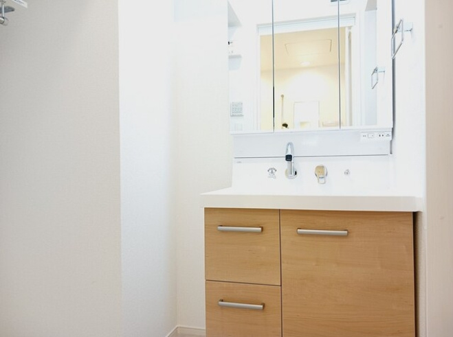 メゾンドシェリの独立洗面台