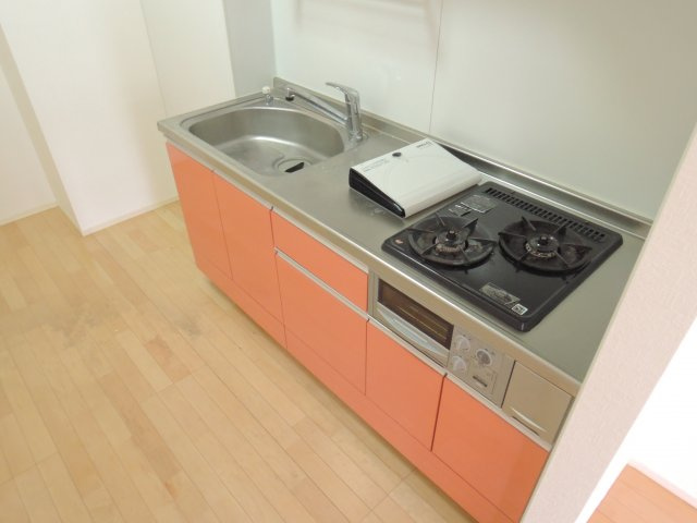 アップル城北のキッチン