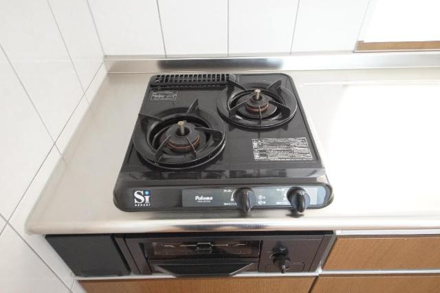 プランドールの設備|２口ガスコンロ