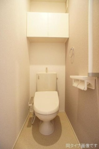 アドラブールのトイレ