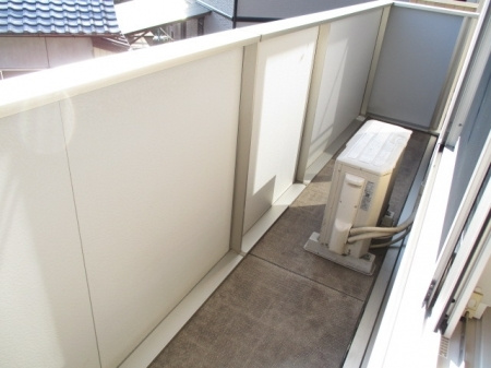 ベルコリーヌ真宮のバルコニー