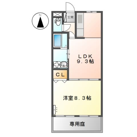 【間取り】 | リバーサイド塚田