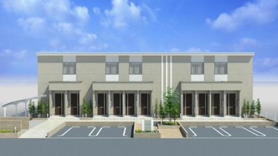 【外観】 | 仮）岩倉市S様 賃貸アパート新築工事