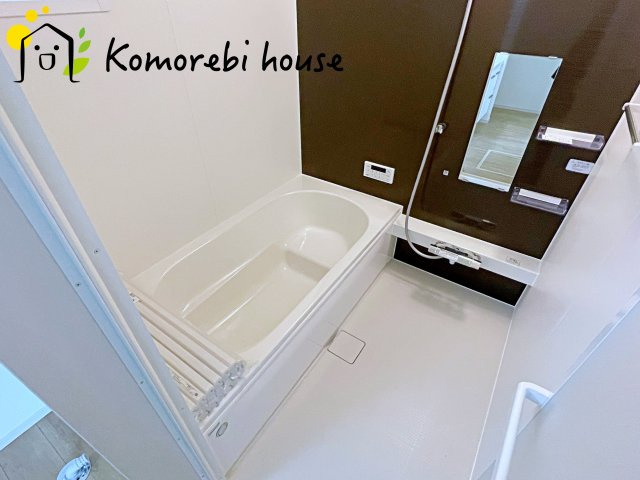 KIS上尾市井戸木8期　新築一戸建て　KEIAI GRACE　01の浴室|コンパクトで使いやすいお風呂です