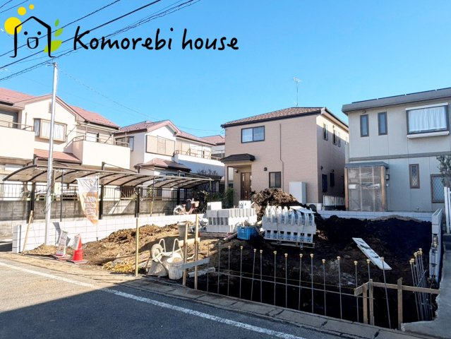 KIS上尾市井戸木8期　新築一戸建て　KEIAI GRACE　01の駐車場|1/23撮影