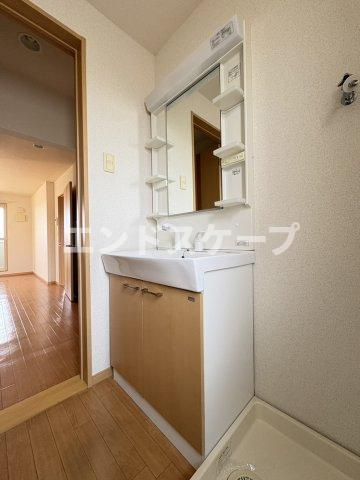 ミーティアの洗面所|高崎、前橋のお部屋探しはエンドスケープまで！お客様の理想お聞かせ下さい♪