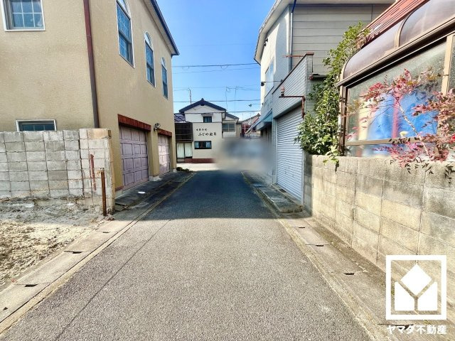 伏見区向島立河原町　４期１号地の前面道路含む現地写真|1月19日　現地写真更新