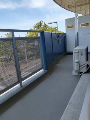 【バルコニー】 | アズゥ－ル | 暖かな日差しのふりそそぐバルコニー