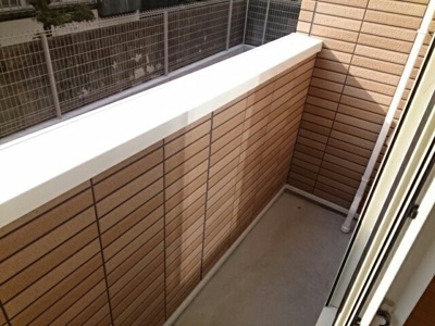 【バルコニー】 | ＹＴハドソン | 暖かな日差しのふりそそぐバルコニー