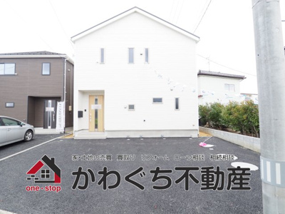【外観】 | Cradle garden　本宮市仁井田第3　1号棟 | いつでも見学OKです！