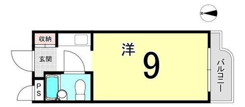 アルファ西宝町の間取り