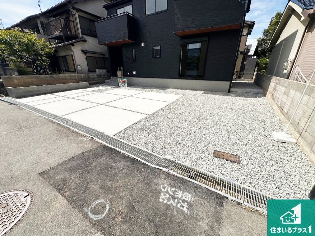 加古川市新神野　第5期　新築一戸建ての駐車場|駐車スペース！散水栓があるので、こまめに愛車を洗えます！