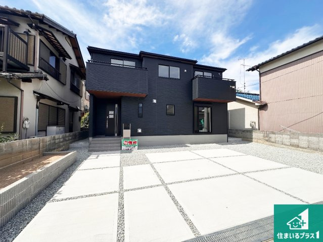 加古川市新神野　第5期　新築一戸建ての外観|お客様に長く安心して住んでいだだける事にこだわった家づくり！住んでからのアフターサービスにもしっかりと取り組んでいます！